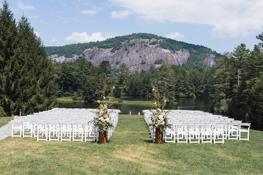 Shay & Company founder Shay Brown said the fall is the most popular wedding season in Asheville. Many clients come from states including Florida, New York and California.