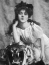 <div class="caption-credit"> Photo by: Getty Images</div><div class="caption-title">Eveyln Nesbit</div>The Gilded Age chorus girl and artists' model (she was the original "Gibson Girl") singlehandedly popularized cascading, pre-Raphaelite locks in the early 1900s. <br> <b>Related: <a rel="nofollow noopener" href="http://www.cosmopolitan.com/hairstyles-beauty/hair-care/sexy-long-hair?link=rel&dom=yah_life&src=syn&con=blog_cosmo&mag=cos" target="_blank" data-ylk="slk:23 Sexy Ideas for Long Hair;elm:context_link;itc:0;sec:content-canvas" class="link ">23 Sexy Ideas for Long Hair</a> <br> Related: <a rel="nofollow noopener" href="http://www.cosmopolitan.com/hairstyles-beauty/hair-care/celebrity-makeovers-2012?link=rel&dom=yah_life&src=syn&con=blog_cosmo&mag=cos" target="_blank" data-ylk="slk:The Best Celebrity Beauty Makeovers of 2012;elm:context_link;itc:0;sec:content-canvas" class="link ">The Best Celebrity Beauty Makeovers of 2012</a> <br></b>