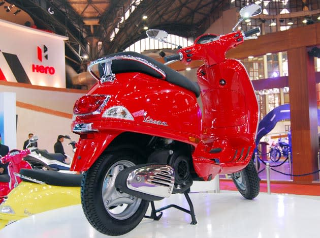 Piaggio India has set up a state-of-the-art manufacturing facility at Baramati for the production of the Vespa.