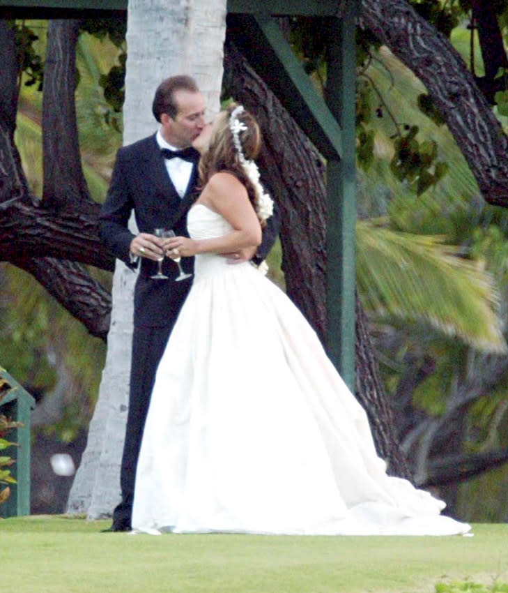 Lisa Marie Presley con Nicolas Cage, su boda en Hawaii