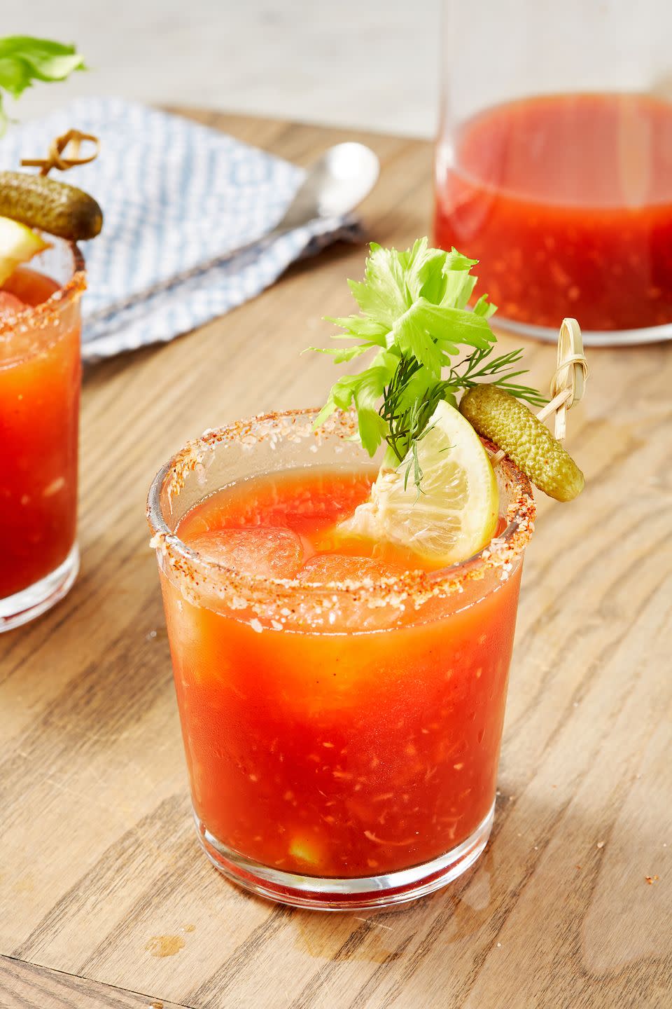 <p>Get ready for a life-changing <a href="https://www.delish.com/cooking/recipe-ideas/a29125240/classic-bloody-mary-recipe/" rel="nofollow noopener" target="_blank" data-ylk="slk:Bloody Mary;elm:context_link;itc:0;sec:content-canvas" class="link ">Bloody Mary</a> hack: PICKLE JUICE ICE CUBES! 😵 Brunch will never be the same.</p><p>Get the <strong><a href="https://www.delish.com/cooking/recipe-ideas/recipes/a53215/dill-pickle-bloody-mary-recipe/" rel="nofollow noopener" target="_blank" data-ylk="slk:Dill Pickle Bloody Marys recipe;elm:context_link;itc:0;sec:content-canvas" class="link ">Dill Pickle Bloody Marys recipe</a>. </strong></p>