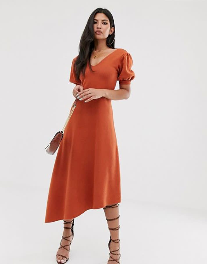 STYLECASTER | Burnt Orange Bridesmaid Dresses Are Both Autumnal and On-Trend