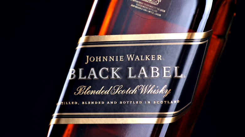 Johnnie Walker Black Label bottle
