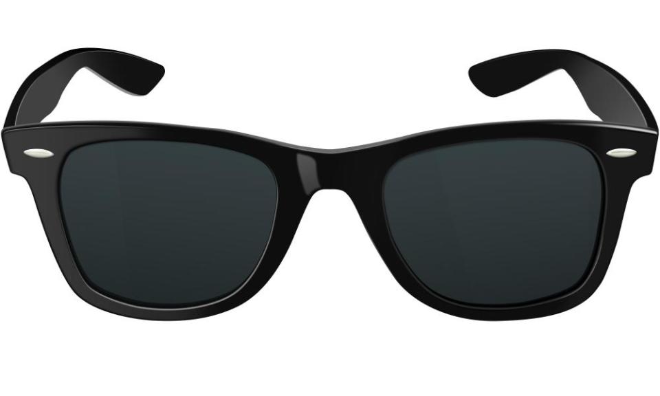 Black sunglasses