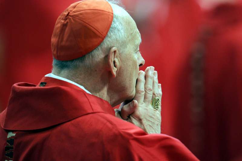 2019年2月16日，前樞機主教麥卡瑞克因涉及性侵未成年孩童，遭教廷褫奪神職處分。（AP）