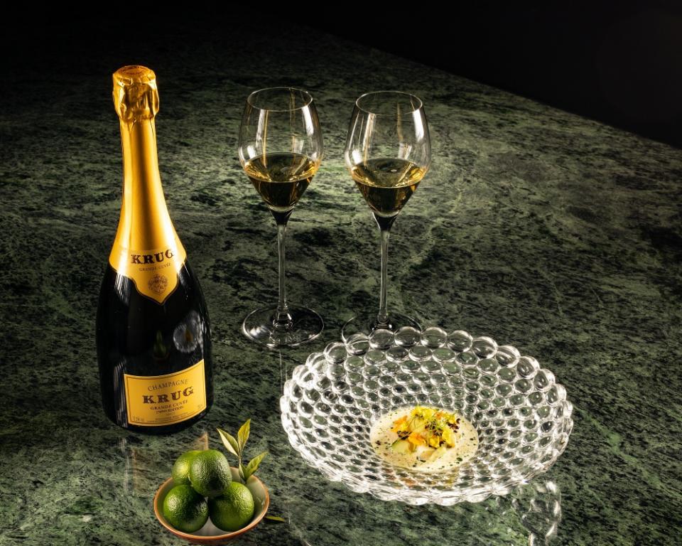 庫克香檳酒莊聯乘名廚大使 推一系列配庫克陳年香檳限定原創檸檬菜式 