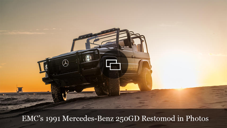 A 1991 Mercedes-Benz 250GD restomod from Expedition Motor Company.