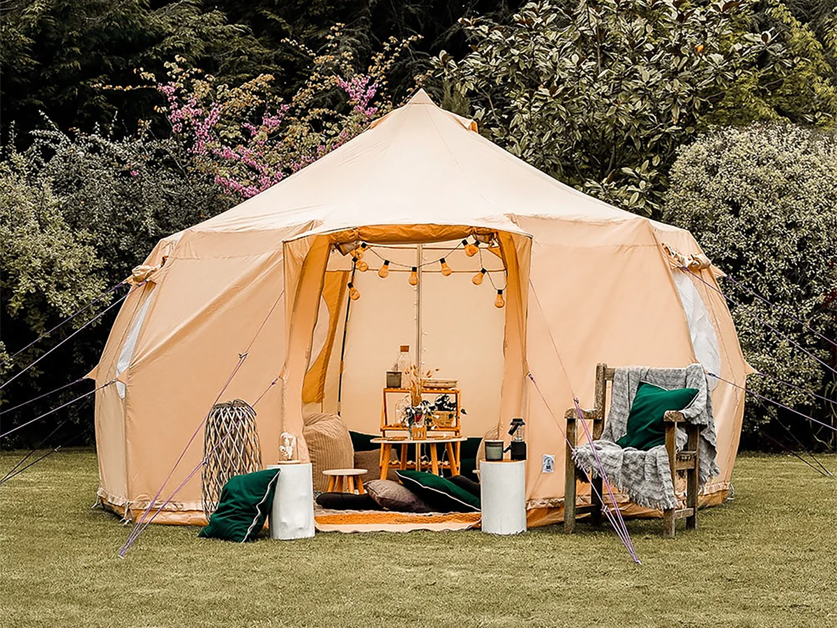 File photo of a glamping tent  (Boutique Glamping)