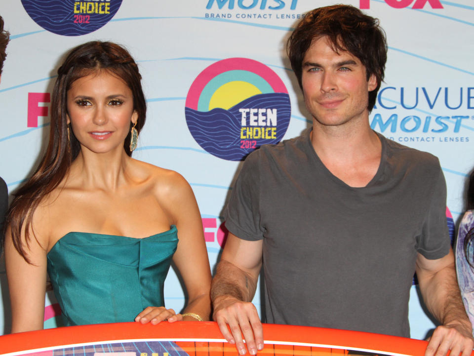 ‘the Vampire Diaries Costars Nina Dobrev And Ian Somerhalder The Way They Were 