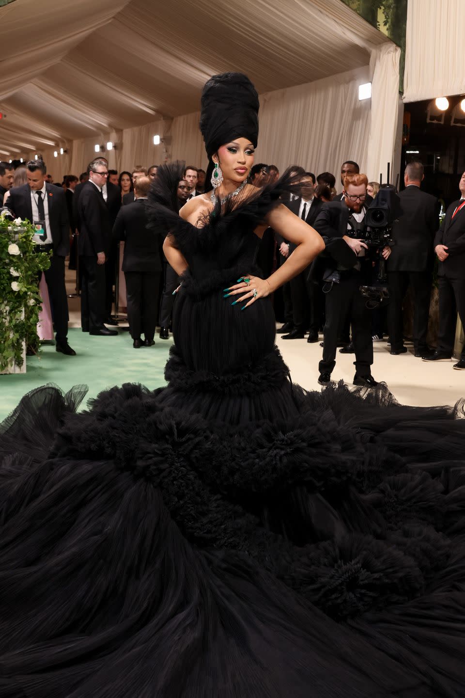 cardi b at the 2024 met gala