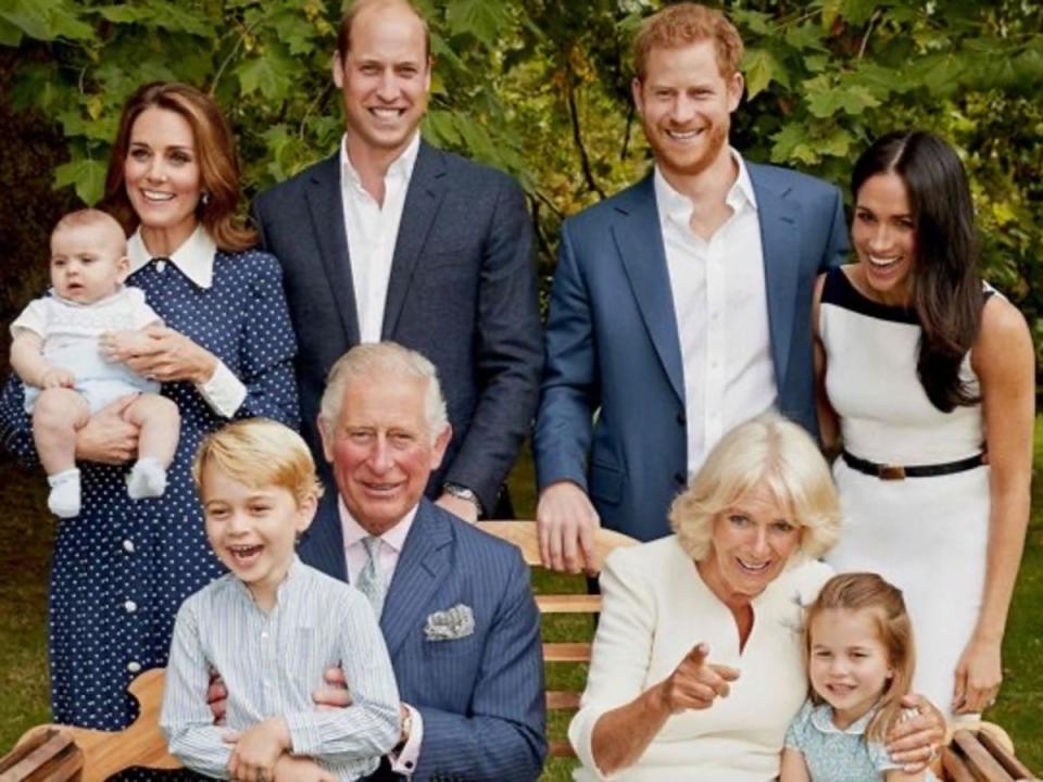 Looking again at the picture, the obvious next step has already been taken by the Sussexes and the Palace collectively (AFP Getty )