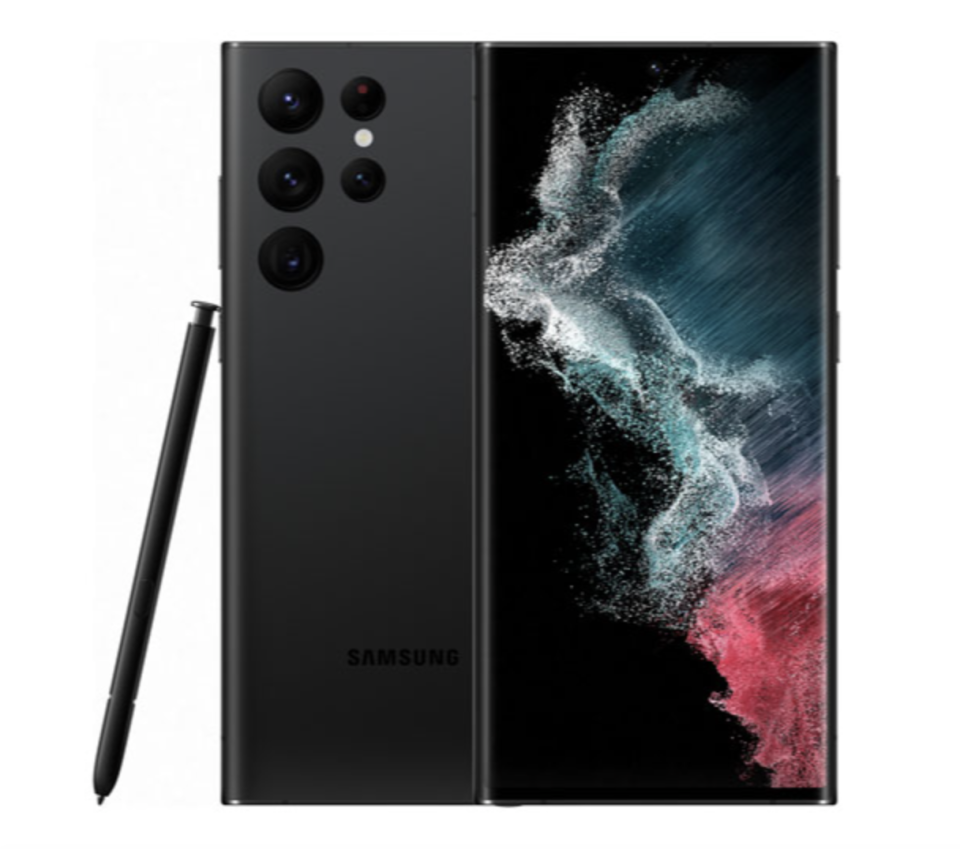 Galaxy S22 Ultra 5G De 128 Go De Samsung - Noir Fantôme - Déverrouillé (Photo Via Best Buy Canada)