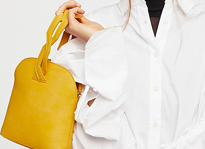 The biggest handbag trend for summer 2018 is a crisp white bag