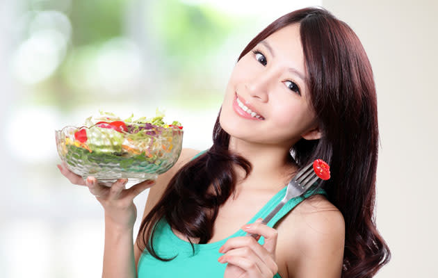 Eating a balanced diet and getting sufficient exercise are crucial to maintain a healthy weight. (Thinkstock photo)