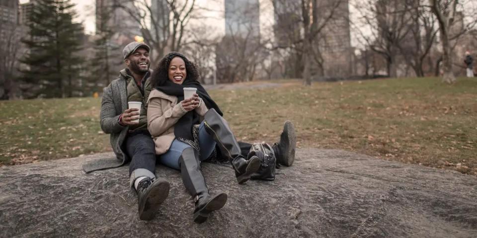 Bei einem Picknick im Park könnt ihr etwas frische Luft geniessen. - Copyright: Steve Prezant/Getty Images