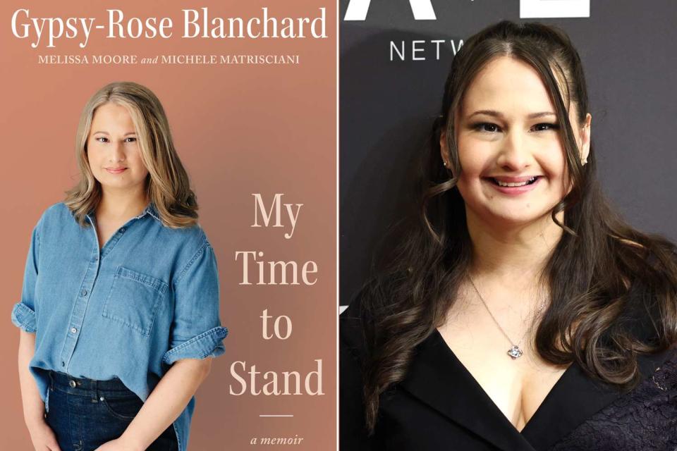 <p>BenBella Books; Jamie McCarthy/Getty Images</p> Gypsy Rose Blanchard and 