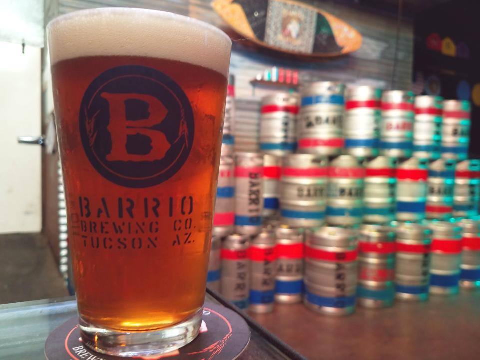 Barrio Brewing Co. offers signature brews like Barrio Blonde, Mocha Java Stout and Copperhead Pale Ale.