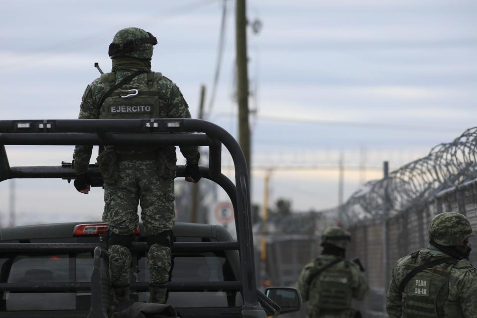 Mexican military take control of a prison in Ciudad Juarez a day after 27 inmates escaped on New Year’s Day. 10 prison guards were killed and seven inmates were killed during he escape. 