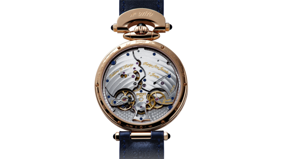 Bovet OWO Special Edition 19Thirty Caseback