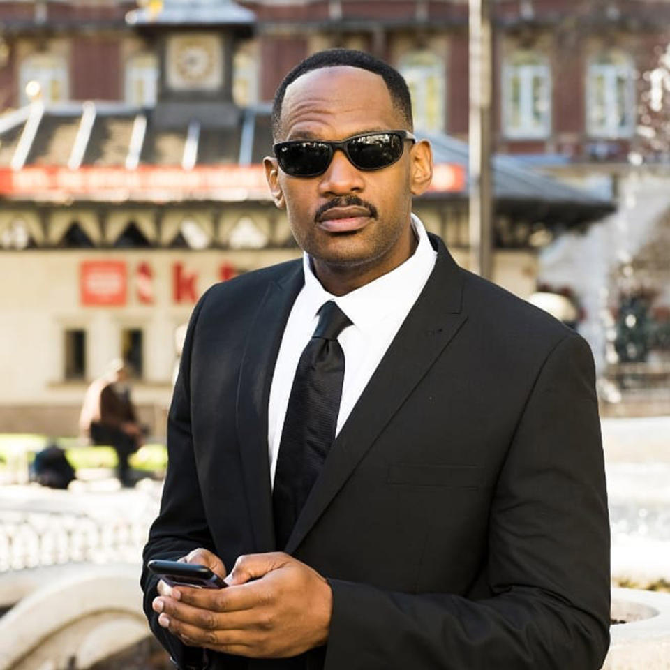 His go to Will Smith look is from the Men In Black franchise. Source: Jam Press/ Australscope