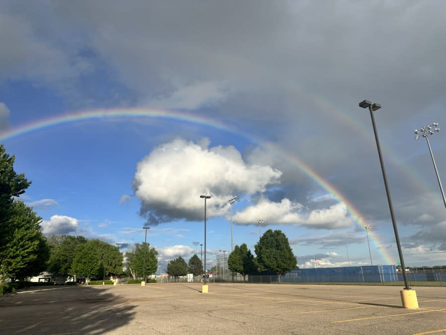 Wichita rainbow on May 13, 2024 (Courtesy: LaTisha Weaver)