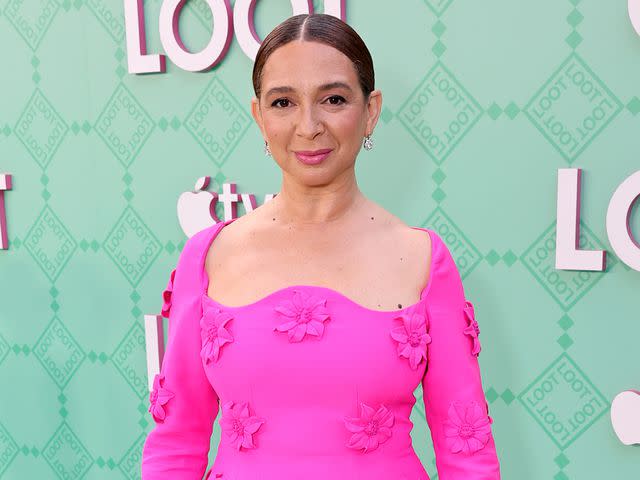 <p>Matt Winkelmeyer/Getty </p> Maya Rudolph, June 2022