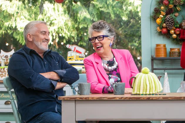 Bake Off judges Paul Hollywood and Prue Leith