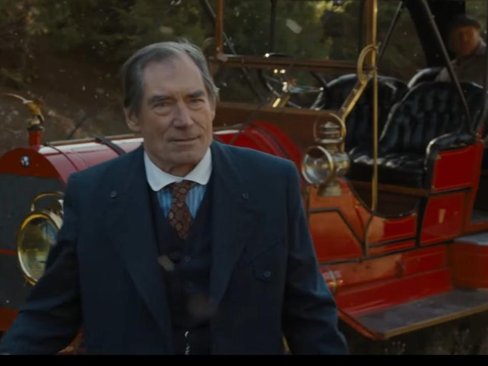 Timothy Dalton as Donald Whitfield in the "1923" trailer.