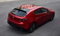 <p>Mazda says that the 2019 3 will launch in the U.S. with a Skyactiv 2.5-liter inline-four mated to either a six-speed automatic or a six-speed manual transmission.</p>