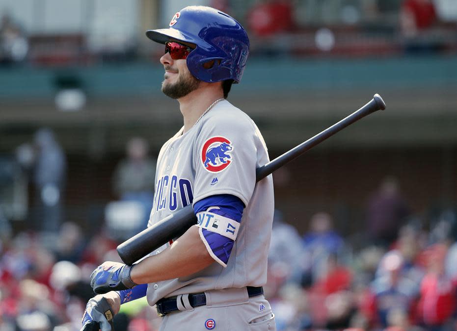 Kris Bryant and the rest of the Cubs' young core gives the team some flexibility to spend. (AP)