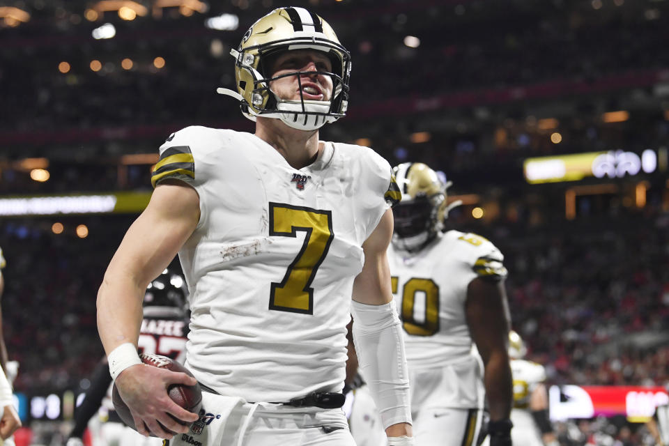 Taysom Hill wants his shot. (AP Photo/John Amis)