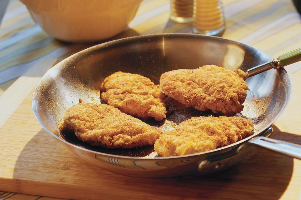 Crunchy Pan-Fried Chicken