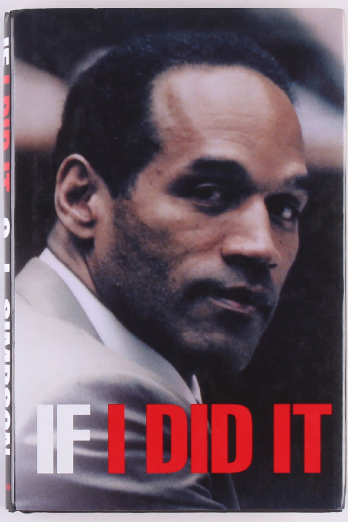 OJ Simpson 2006 book If I Did It Book cover (HarperCollins)