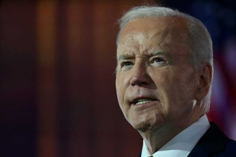 Joe Biden, à Washington, le 9 juillet 2024 (Jim WATSON)