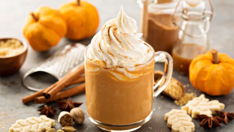 Drinks with pumpkin and nutmeg are popular this time of year.
