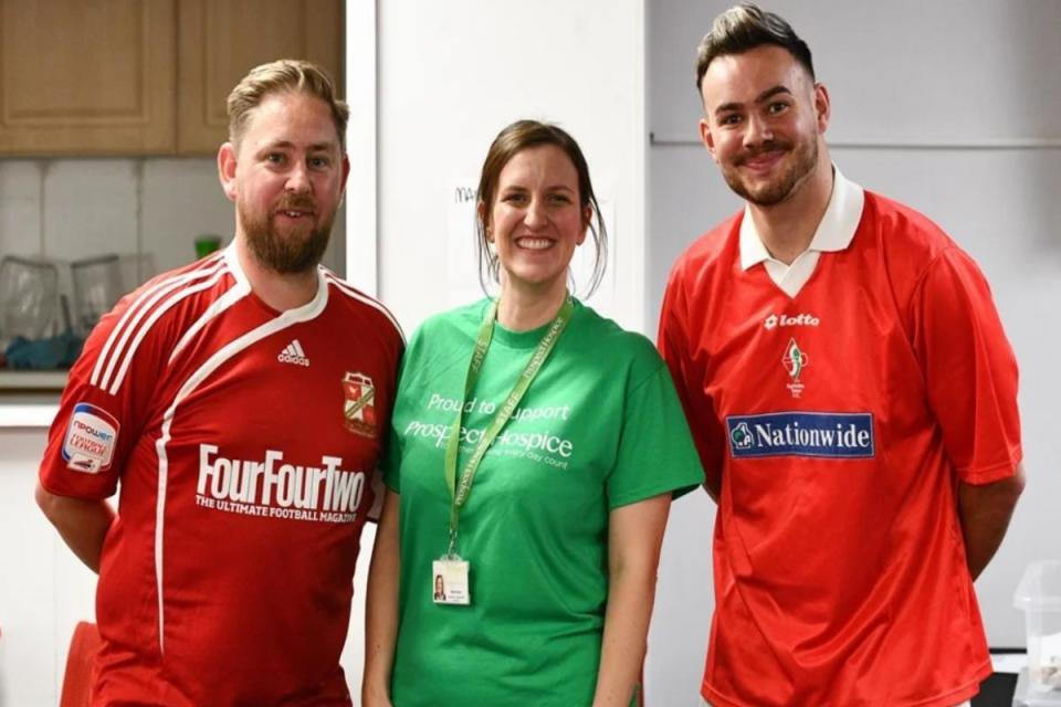 Swindon Town Football Club's kitmen raise money for Prospect Hospice with kit clearance <i>(Image: Swindon Town Football Club)</i>