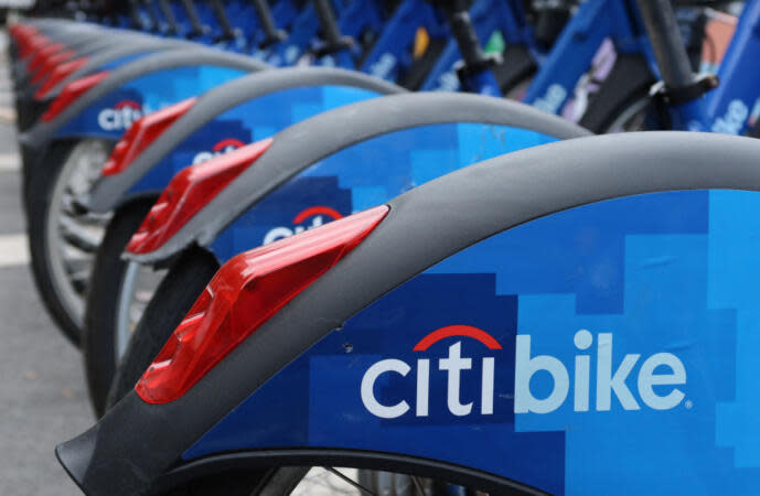 Citibike Bicycles in New York City