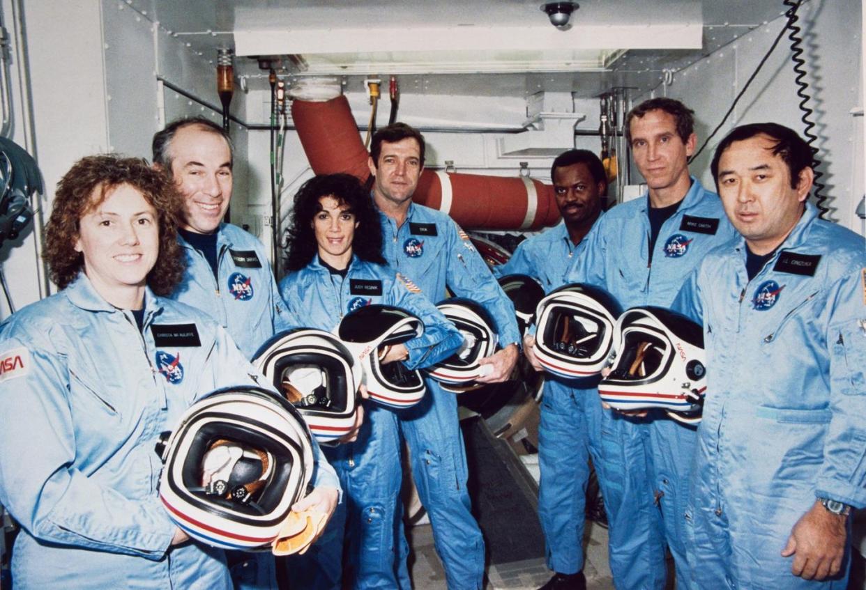 shuttle challenger debris found