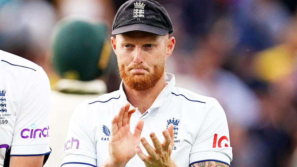 Pictured here, England captain Ben Stokes.