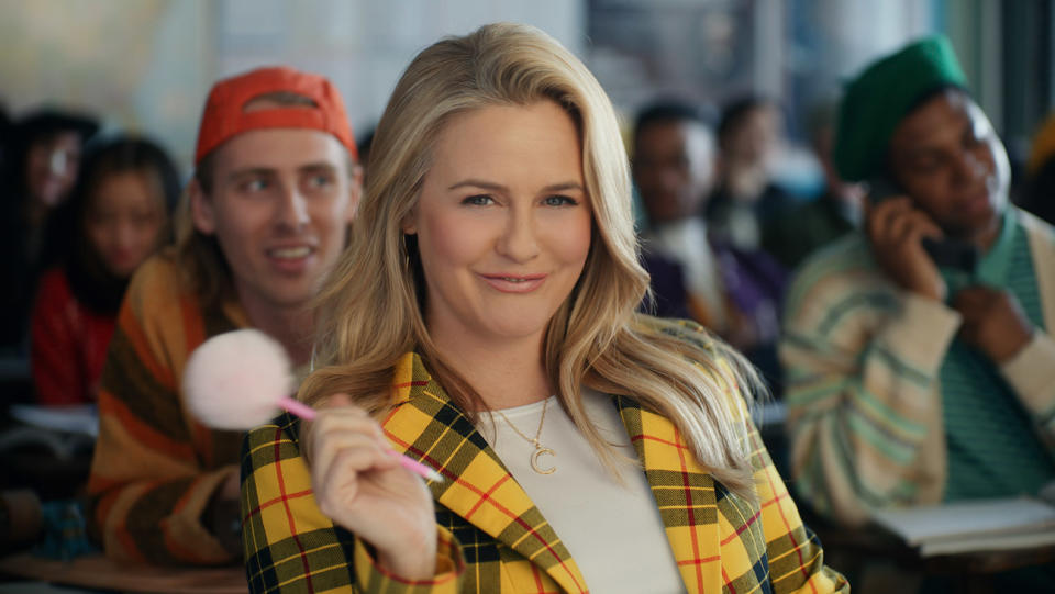 Alicia Silverstone appears in a scene for Rakuten's new Super Bowl ad featuring her Clueless character Cher