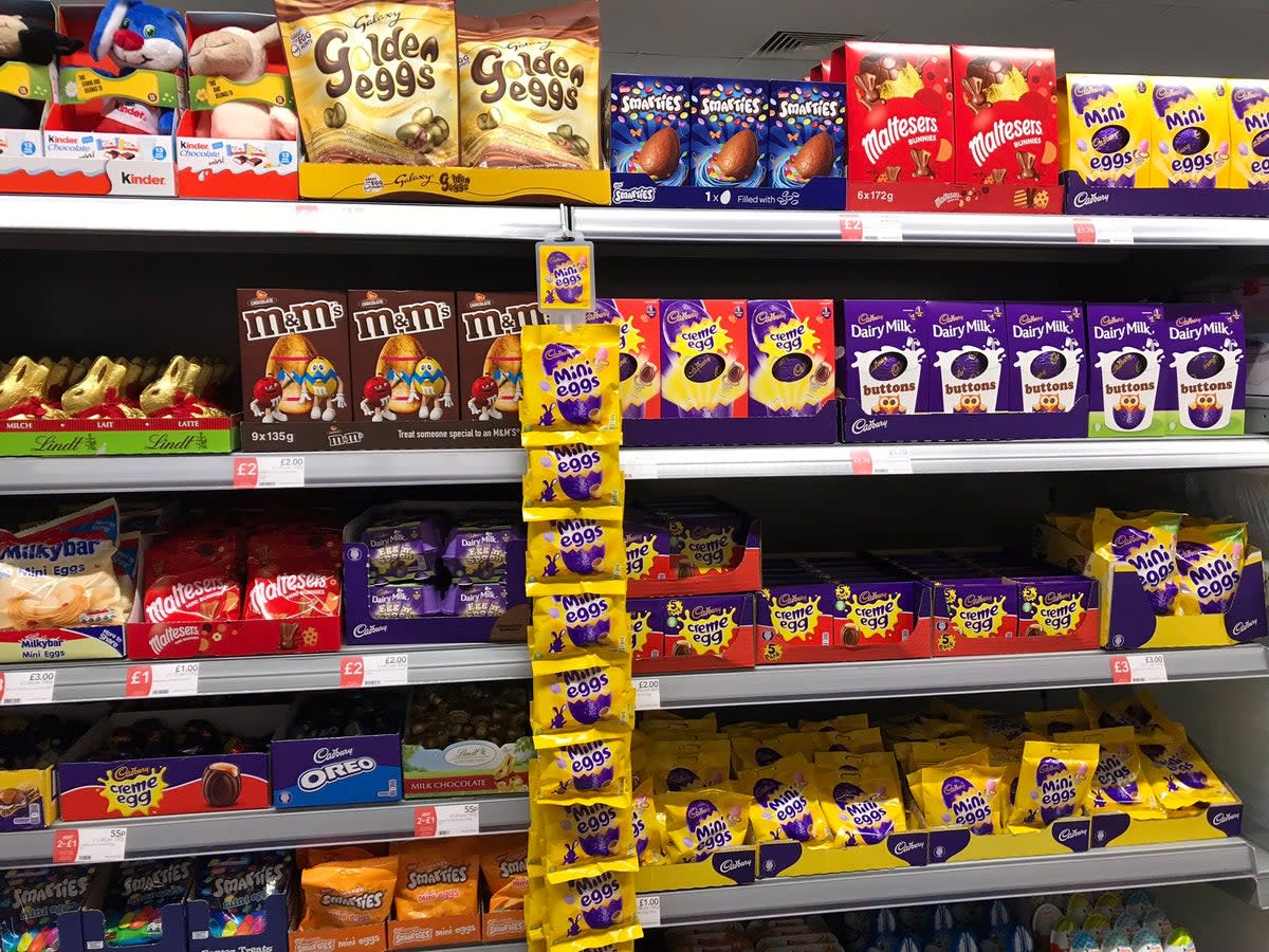 Price rises have hit chocolate just in time for Easter(PA) (PA Media)