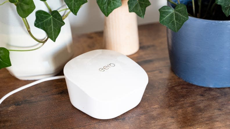 Amazon's Eero is an affordable, easy-to-use way to strengthen your Wi-Fi signal anywhere you game at home.