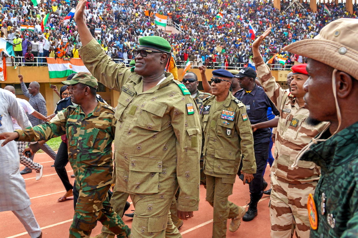 Le pouvoir militaire en place au Niger a demandé la suspension des activités des ONG.   - Credit:BALIMA BOUREIMA / ANADOLU AGENCY / Anadolu Agency via AFP