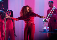 <p>Solange Knowles performs during the 2017 Panorama Music Festival at Randall’s Island on July 28, 2017 in New York City. (Photo by Noam Galai/WireImage) </p>