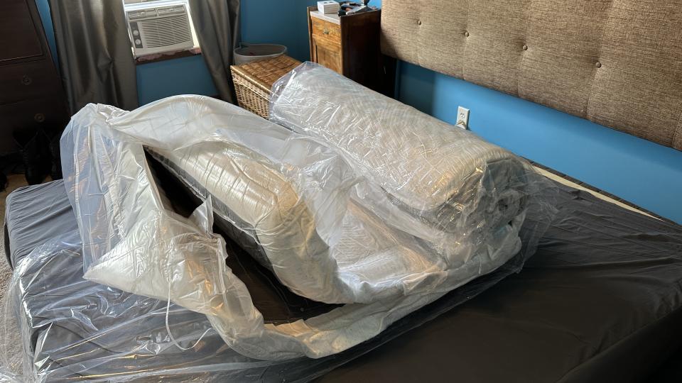 Casper Snow hybrid mattress setup process