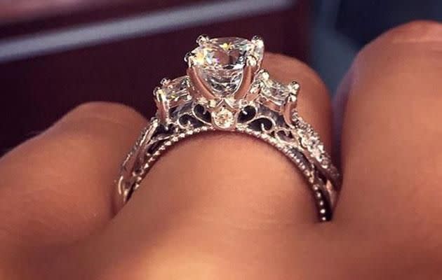 As of August last year this was the most popular ring. Photo: Pinterest