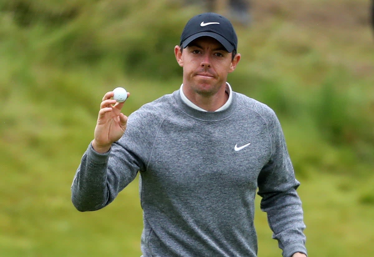 Rory McIlroy is hoping for success at St Andrews (Niall Carson/PA) (PA Wire)