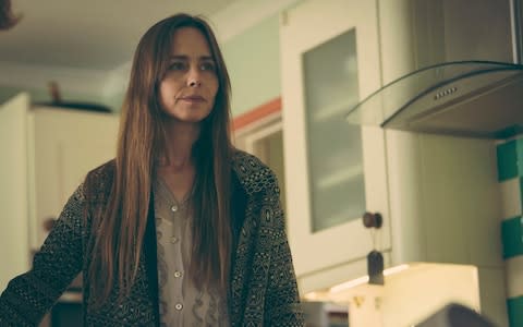 Tara Fitzgerald as Sylvia - Credit: BBC