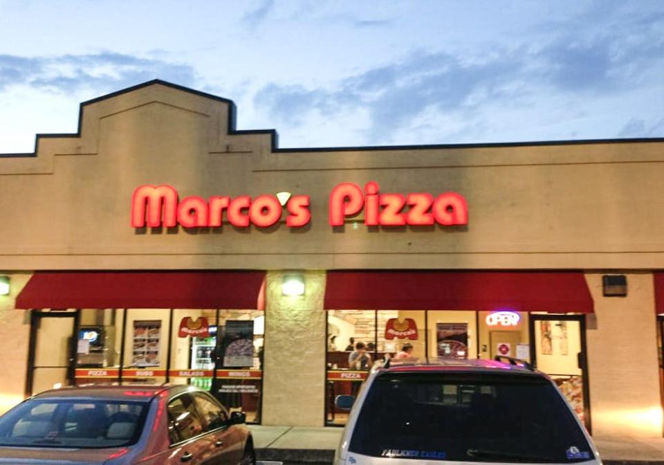 File photo of a Marco's Pizza location. Highland Ventures, the pizza chain's parent company, is relocating to Brentwood, Tenn.