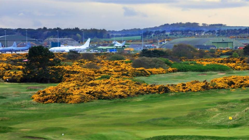 La base de Moray, en Escocia.